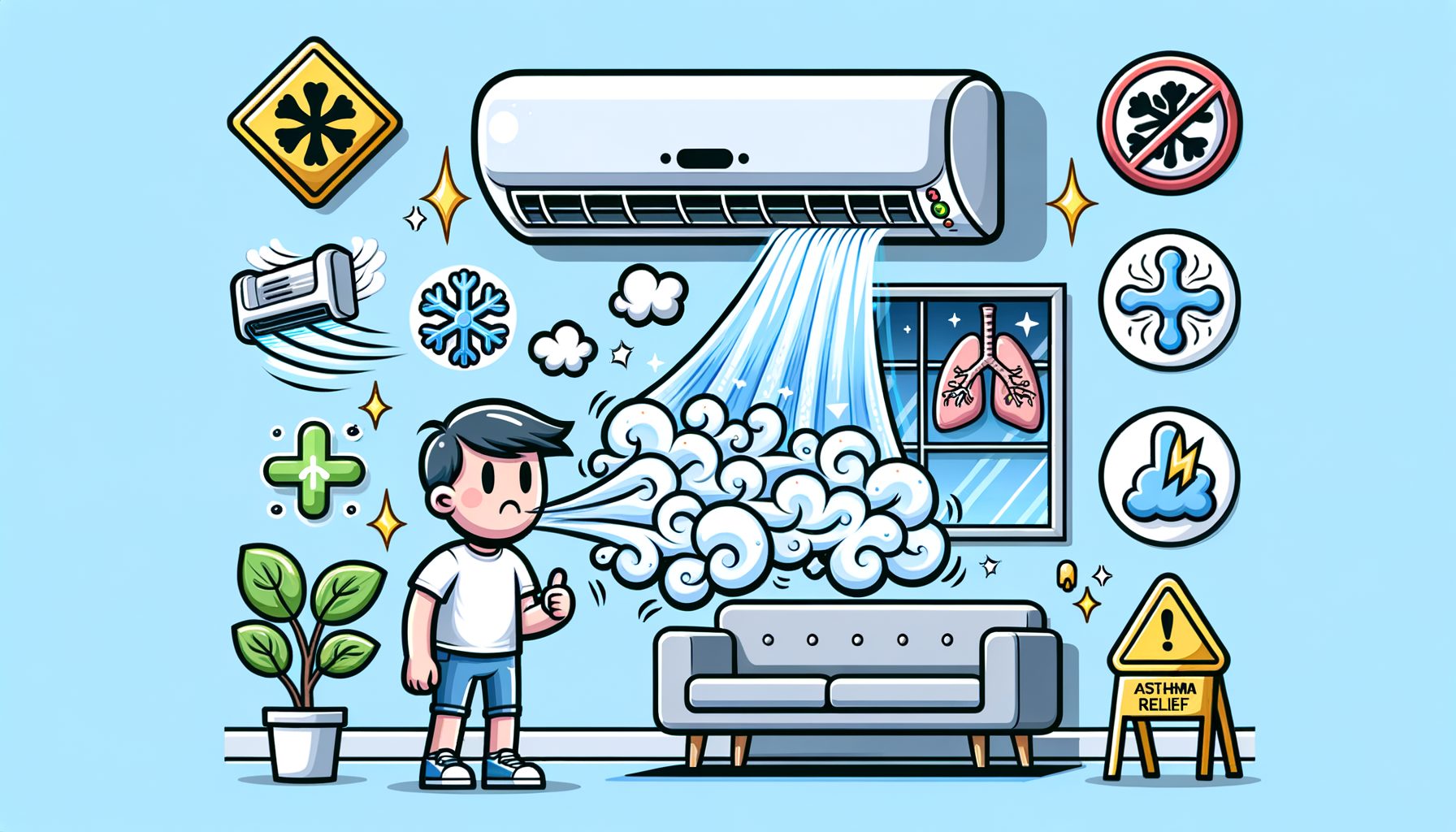 Air Conditioners for Asthma Relief: Benefits, Risks, Tips