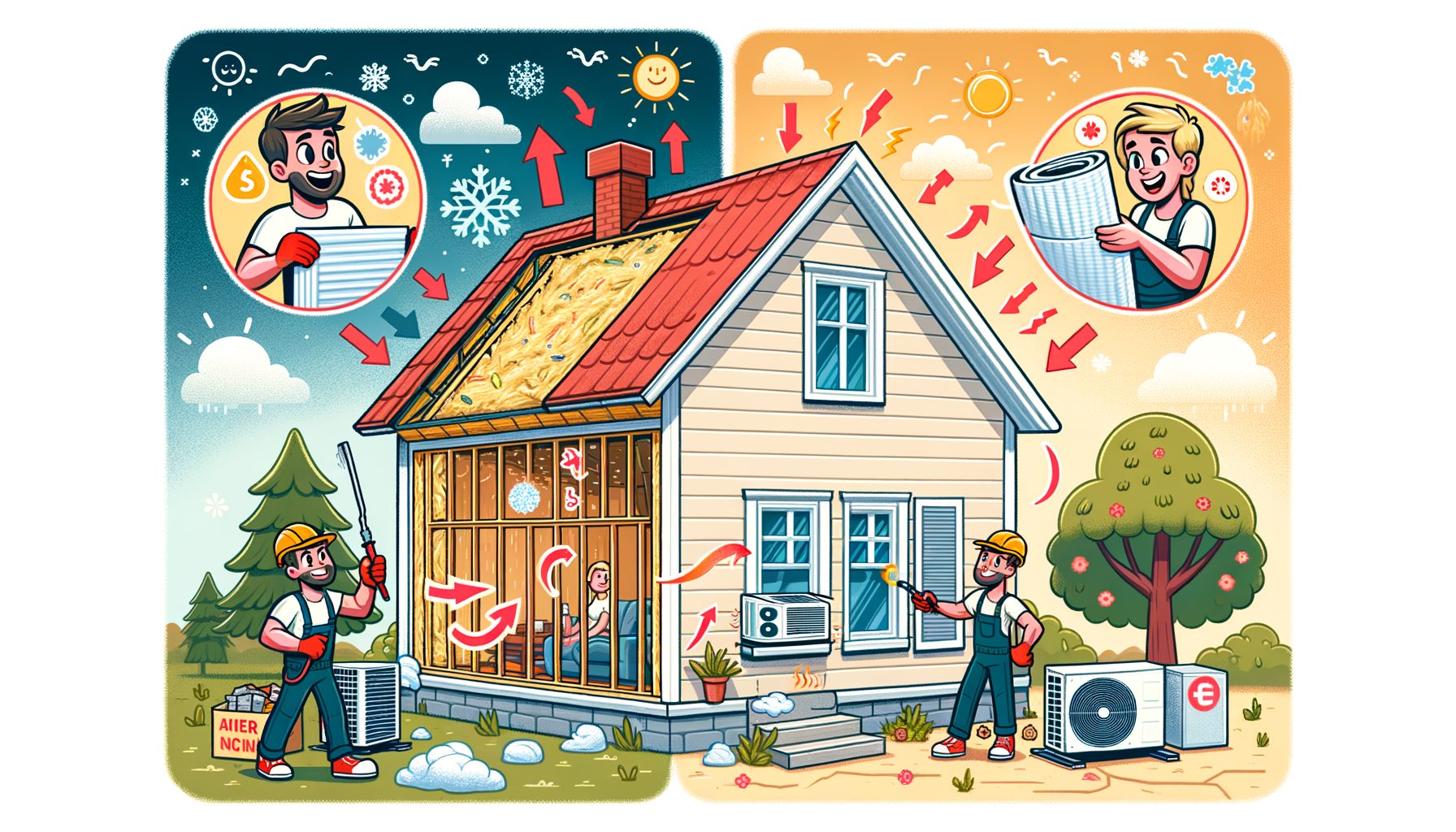 How Home Insulation Improves AC Efficiency and Energy Savings