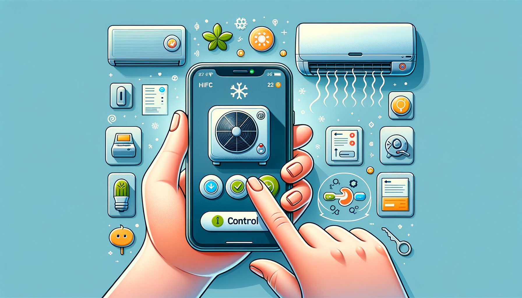 Control Your Air Conditioner from Your Smartphone: A Guide